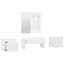 Highpoint vidaXL Hallway Furniture Set Engineered Wood-751365203