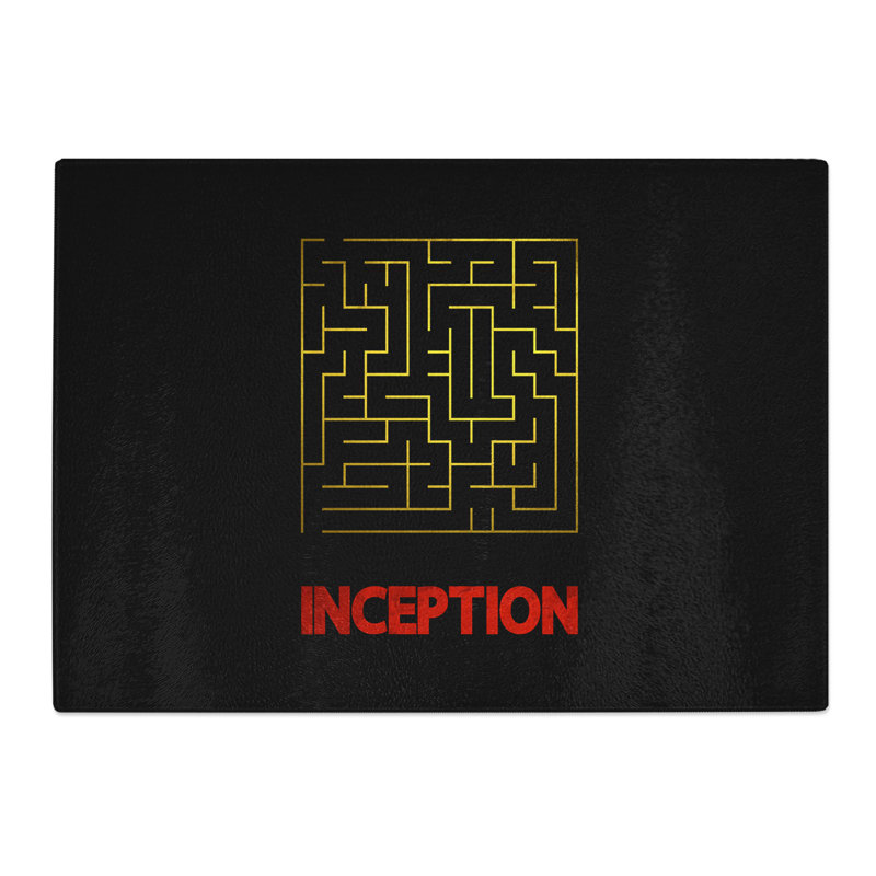Inception Chopping Board, 0.4cm H x 20cm W x 28.5cm L
