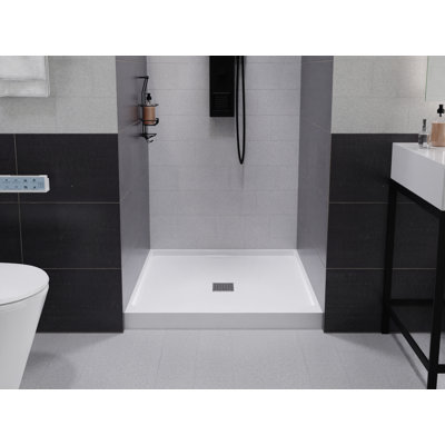 36'' W 36'' D Square Triple Shower Base