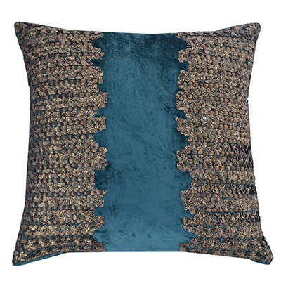 Adana Square Velvet Pillow Cover & Insert