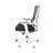  Moov Mesh Back Ergonomic Office Chair, Adjustable Arms & Back Support, Knee Tilt, Seat Slide, Black Fabric Seat and White Frame-1721159818