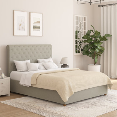 Upholstered Ottoman Storage Bed