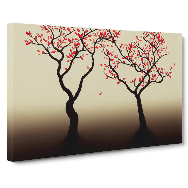 Angelical Apple Trees - Wrapped Canvas, 40cm H x 60cm W x 3cm D
