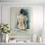Blue Vignette I Painting by F. Elizabeth Douglass-26947497-26947500