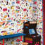 Arnes Brushstroke Print wallpaper