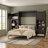 Wexford Murphy Bed with Side Cabinet Storage-66880883-66880881