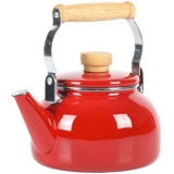 1.5 Quart Tea Kettle With Fold Down Handle in Blue