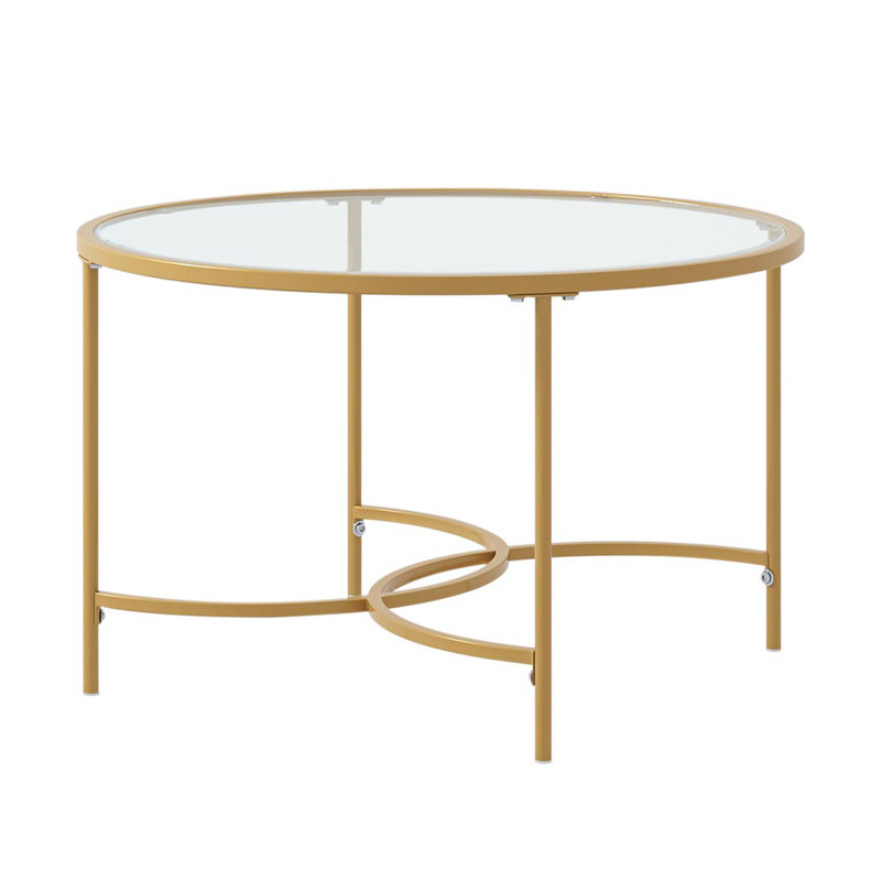 Gilkes Four Leg Coffee Table, Gold