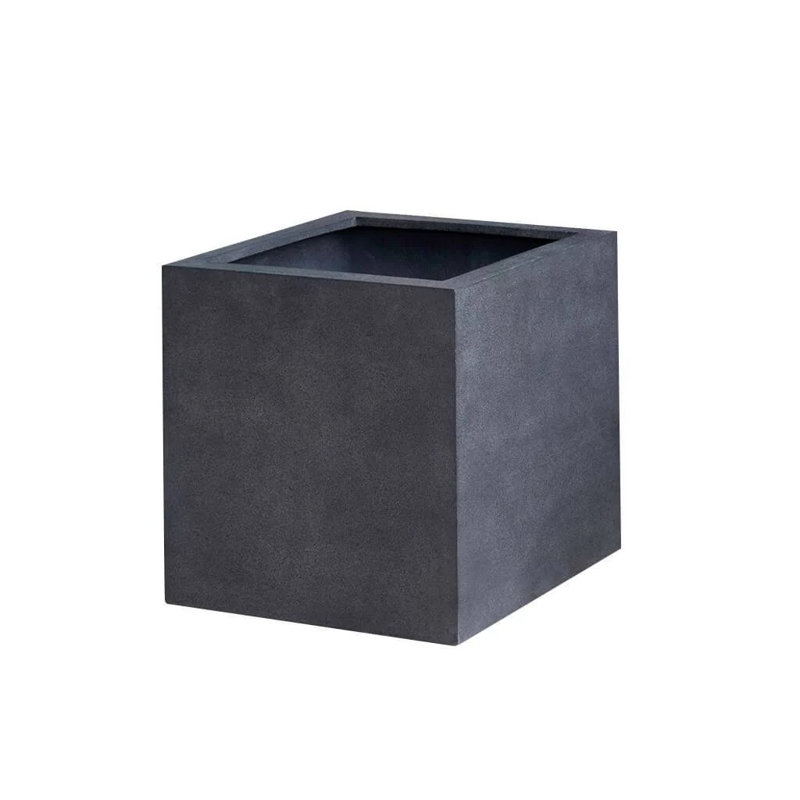 Farnley Planter, Charcoal Premium Lite, 17.75" H x 17.75" W x 17.75" D, 1