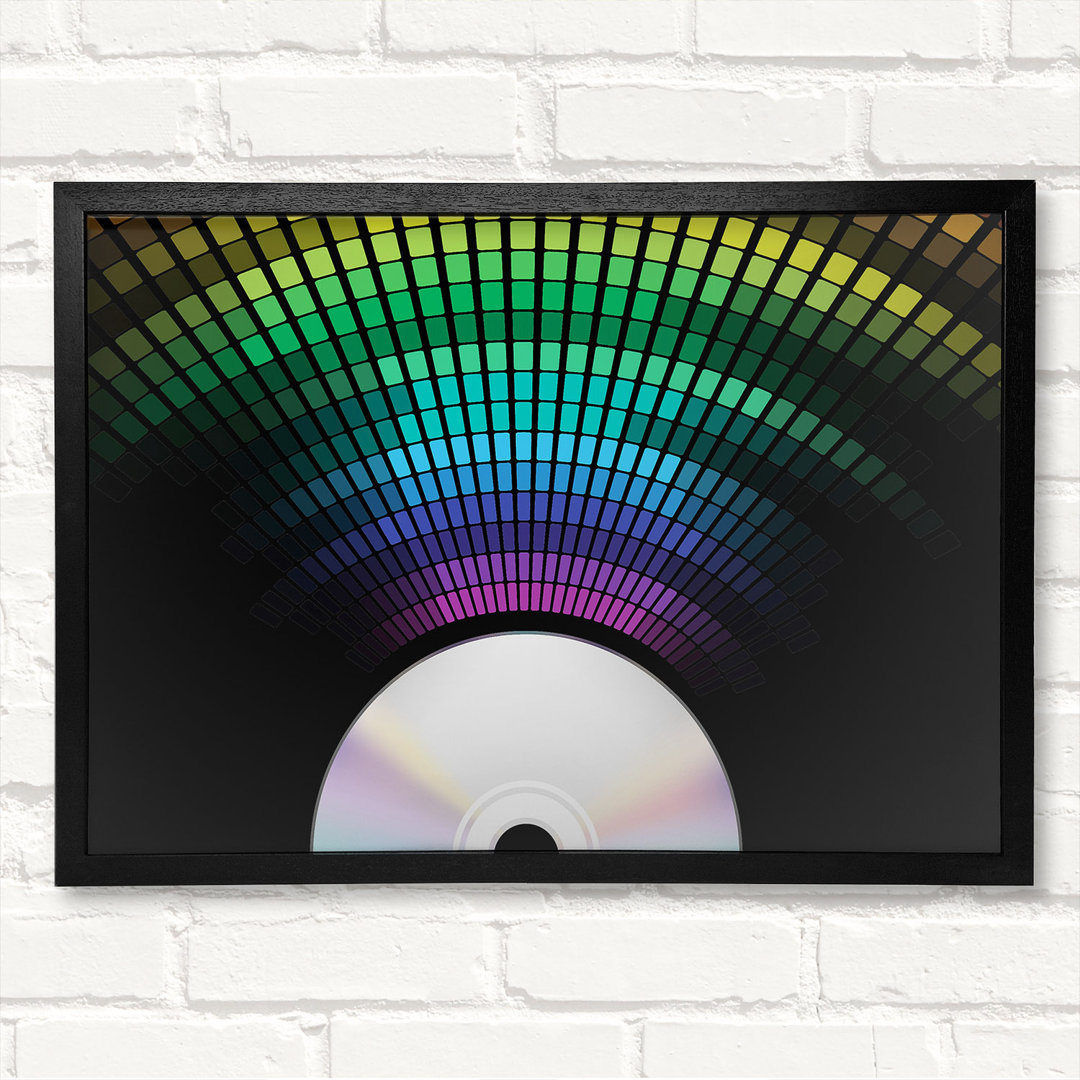 Gerahmter Kunstdruck Rainbow Album