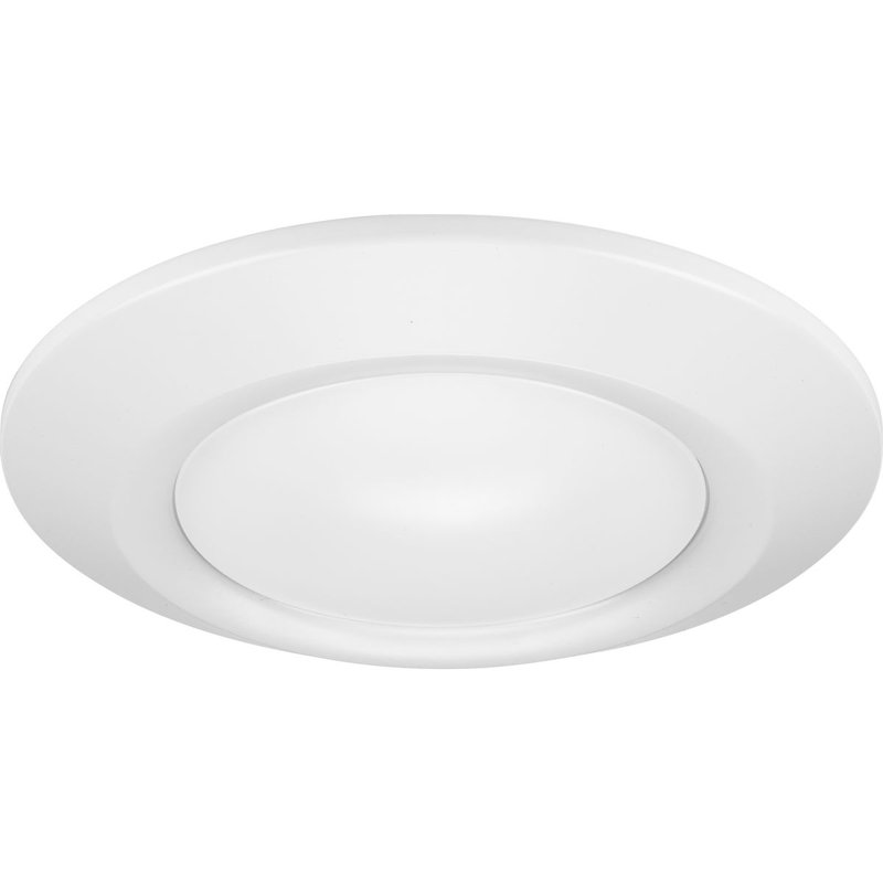 Plafonnier encastré simple à 1 lumière DEL, Bronze Antique, H 1,2 po x l 7,5 po x P 7,5 po