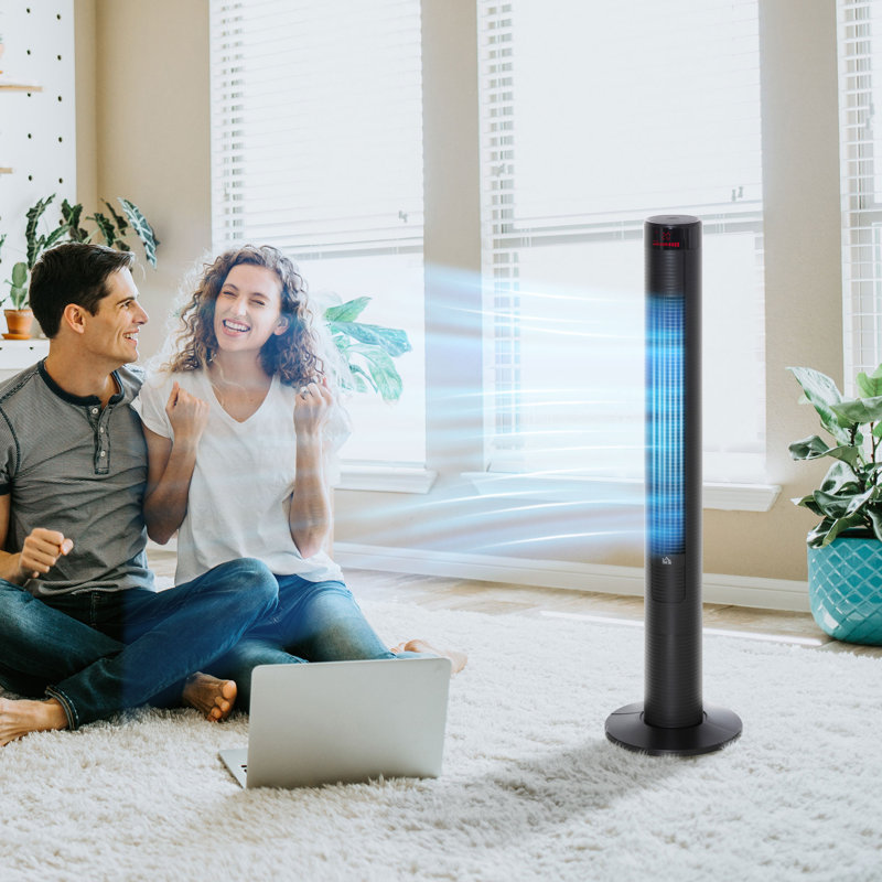 Natale 117cm Oscillating Tower Fan