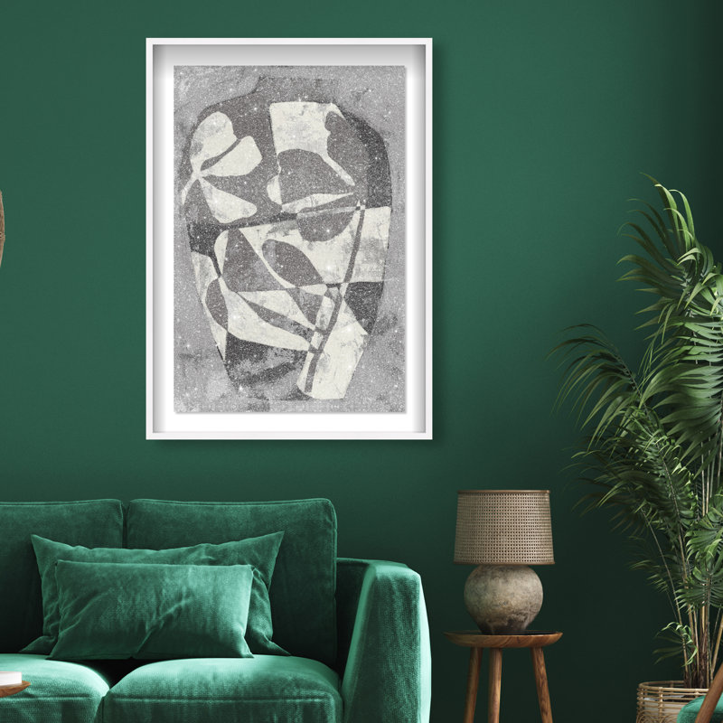 Minimalist Vase II Print by Oliver Gal, 16.5"H x 11.5"W, White Shadowbox