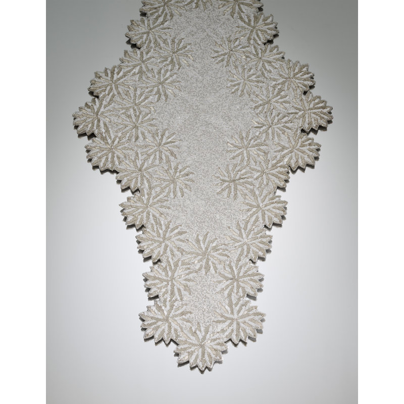 Winter Lace Table Runner