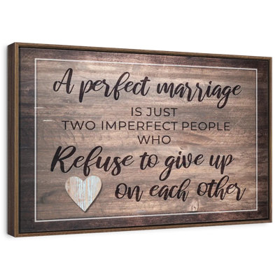 Perfect Marriage Quote