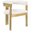 Chaise avec accoudoirs à dossier rembourré Romeo-1223767013-1223767008