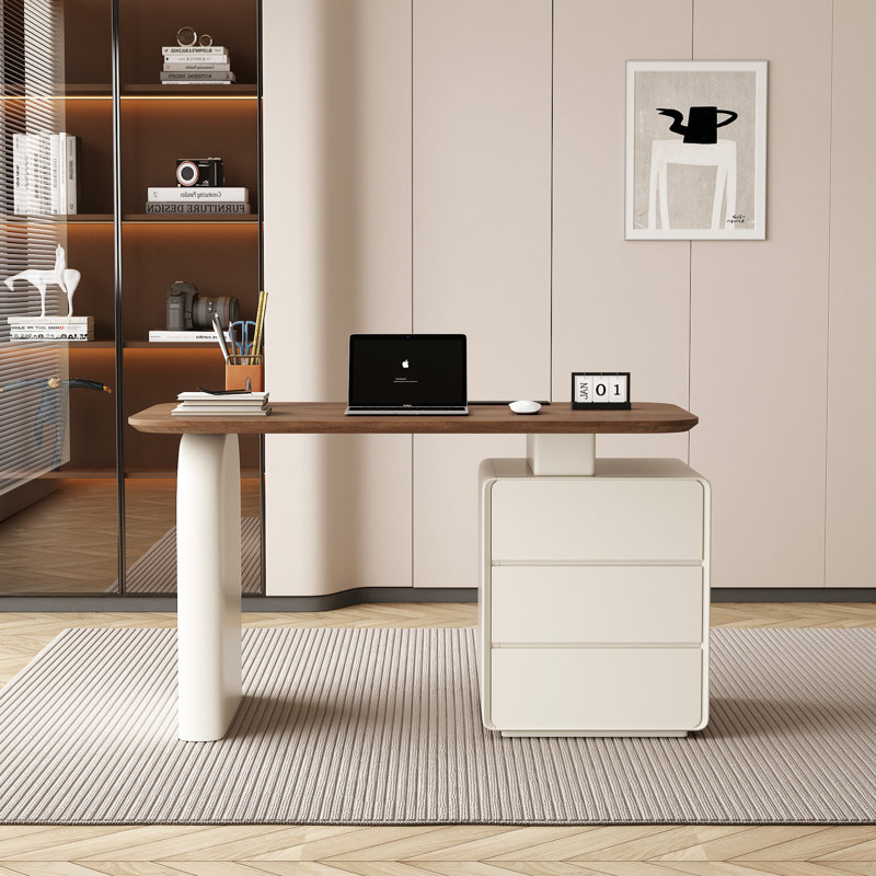 Bureau d'écriture rectangulaire l 63 po, H 29,5 po x l 51,2 po x P 27,6 po