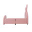 Lit simple princesse en forme de lapin rembourré-853543128