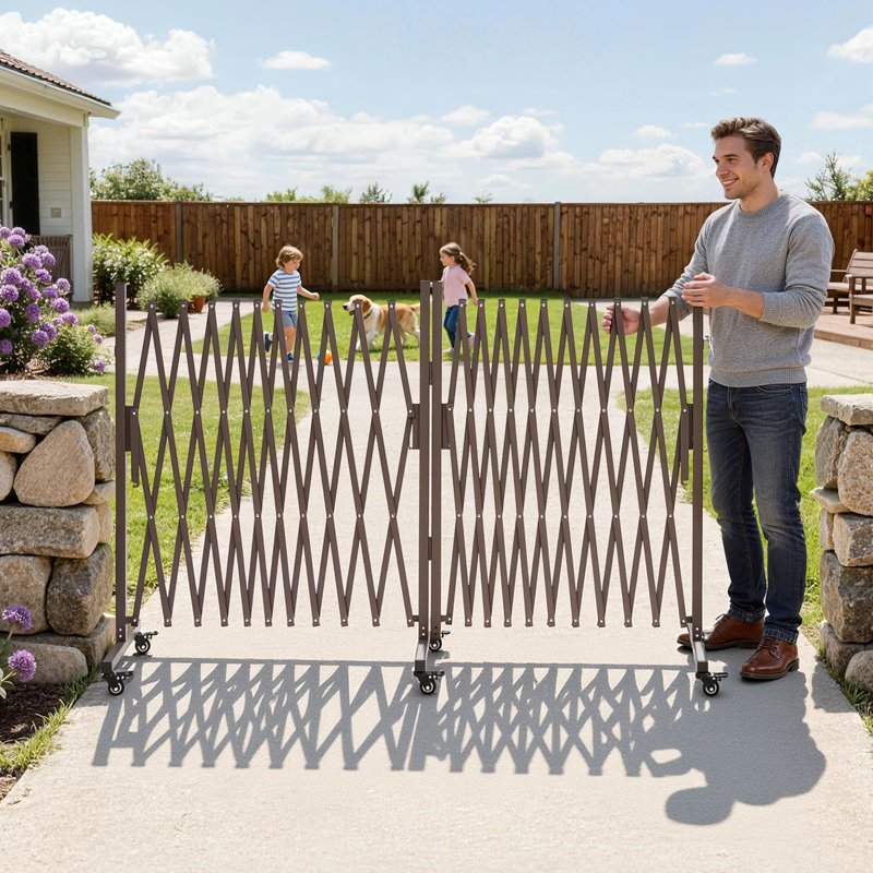Gate Fencing, 1.2m H x 8.2m W, Brown