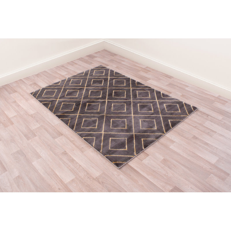 Elyssia Abstract Hand Woven Area Rug, Rectangle 80 x 150cm