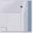 White Lift Top Entryway Storage Cabinet with 2 Safety Hinge, Wooden Toy Box