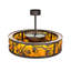 Whispering Pines LED Downrod Ceiling Fan