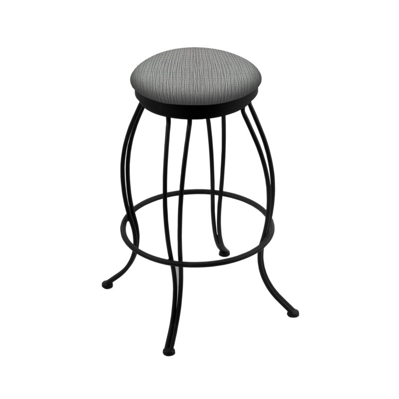 3000 Georgian Swivel Bar Stool, Fabric-Graph Alpine