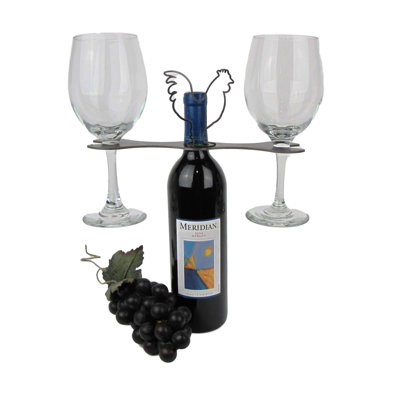 Porte-verre à vin Rooster