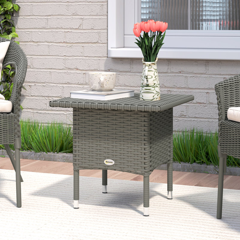 Square 50Cm L Outdoor Side Table