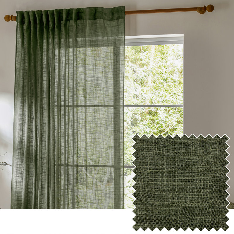 Cirrus Sheer Single Curtain Panel