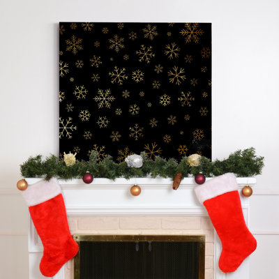 " Black Snowflakes "