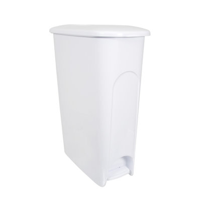 Poubelle à pédale 10,8 gallons profil slim