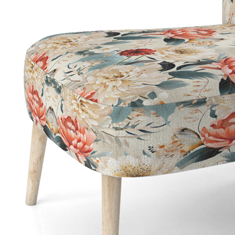 Chaise d'appoint rembourrée Modern Modern
