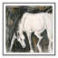 White Horse I Framed Print-832002867-832002877
