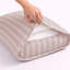 Microfiber 250 TC Reversible Stripe Duvet Cover Set with Pillowcases-121751700-121751698