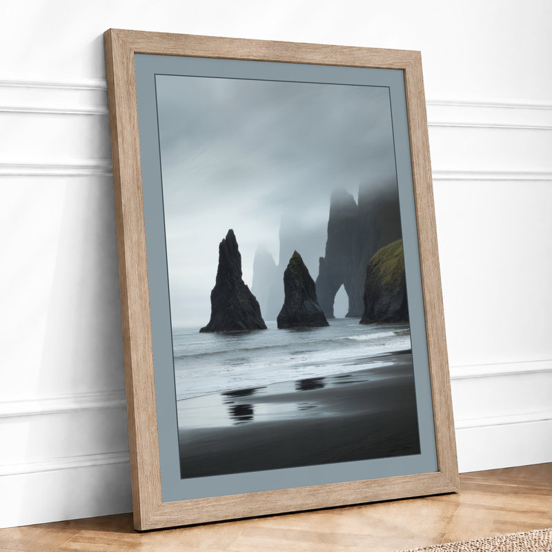 Stone Sentinels Coastal - Print, Oak, A4 - 29.7 x 21.0 cm