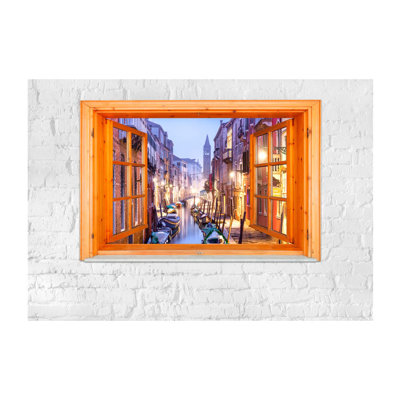 Venice View Semi-Gloss Paste the Wall Mural