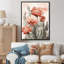 Cactus du désert rouge Louver sur toile-88531180-88531188