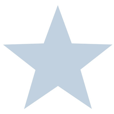 Deauville 2 Large Star Design 33' L x 21" W Wallpaper Roll