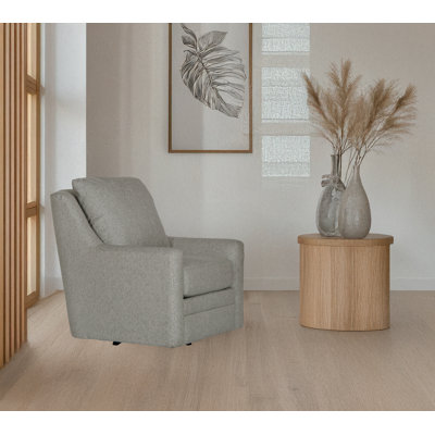  Collington 35'' Wide Swivel Wingback Chair