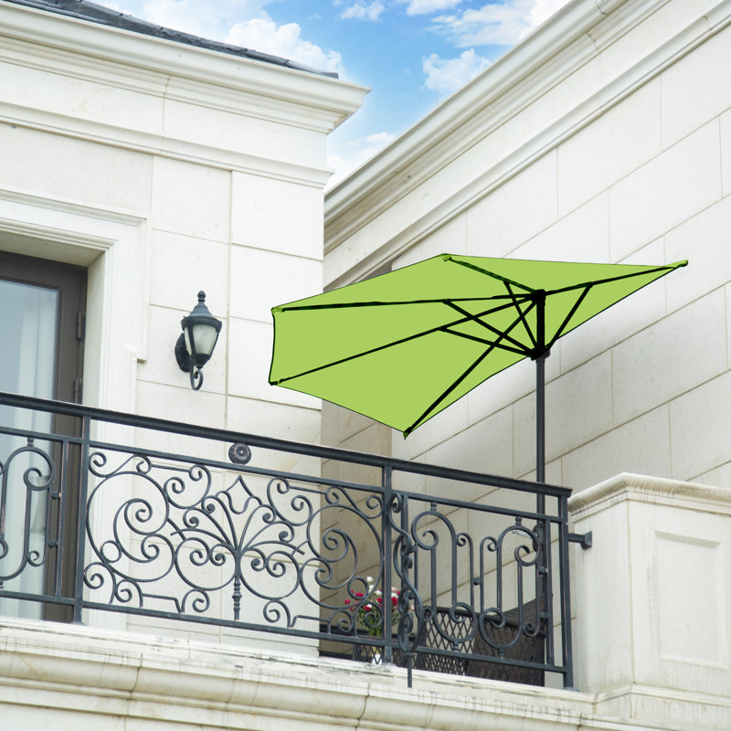Parasol de marché 9 pi Nicholls, Limette