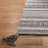 Cumberland Striped Hand-Woven Flatweave Cotton Gray/Ivory Area Rug-51999561