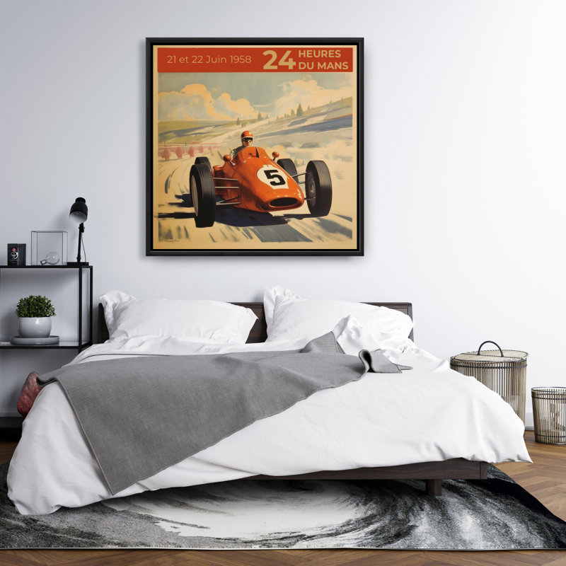 «Number 5» sur toile, H 36 po x l 36 po