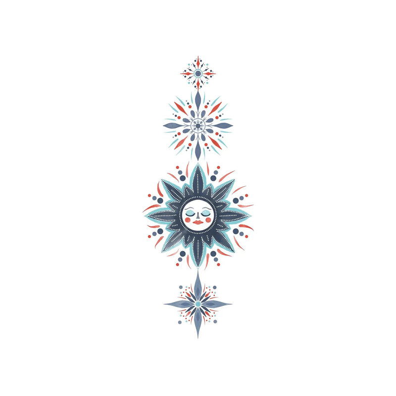 «Winter Sky», reproduction d'art sur toile tendue, Toile tendue, Ne s’applique pas, H 26 po x l 18 po
