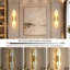 Stone and Iron Flush Mounted Sconce-100141710
