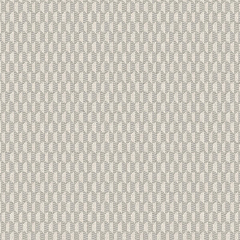 Papier peint texturé hexagonal élégant Honeycomb Grid, Tanné