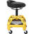 Rolling Garage Stool, 300LBS Capacity, Adjustable Height from 24 in to 28.7