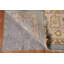 Tapis oriental bleu à motif floral Oushak 9 x 12