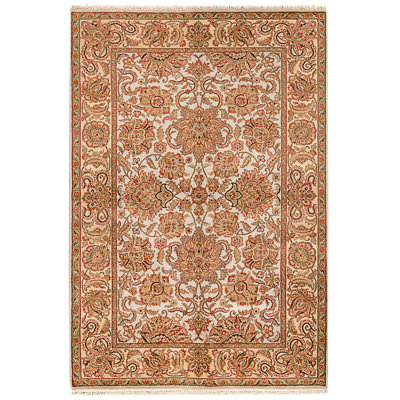 High-Quality Hand-Knotted Grey Area Rug