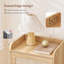 39 cm W Bedside Table